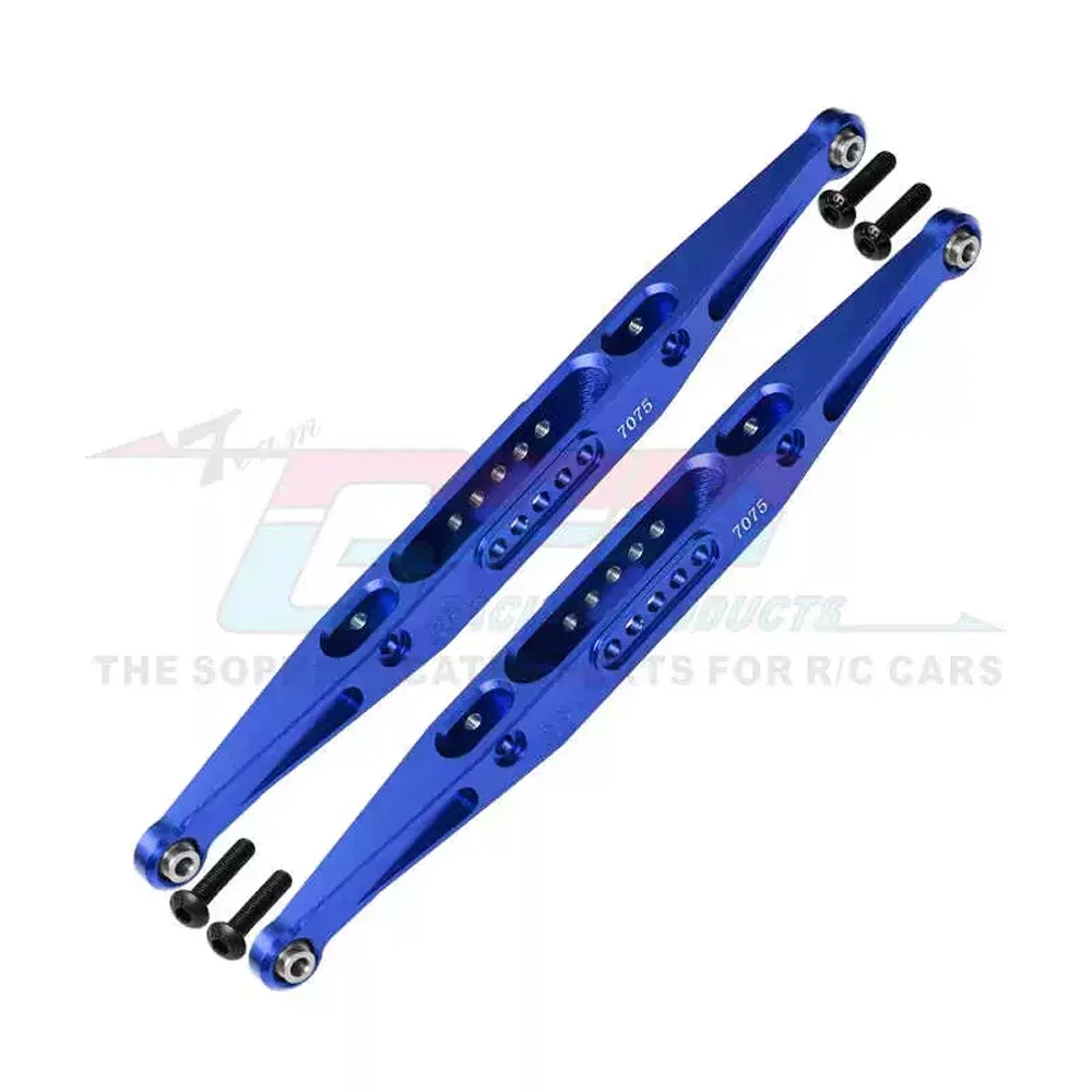 GPM logam campuran belakang bawah lengan Trailing LOS234003 untuk LOSI 1/10 ROCK REY HAMMER REY U4 BAJA REY 2.0 mobil RC bagian Upgrade truk