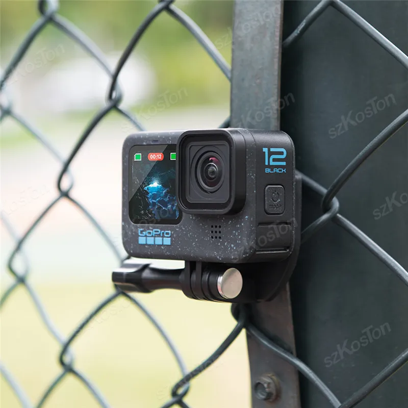 Magnetischer Umhängeband-Halter, Halterungsadapter mit Umhängeband für Go Pro Hero 13 12 Insta 360 X4 DJI Osmo Action 5 Pro 4 Kamera