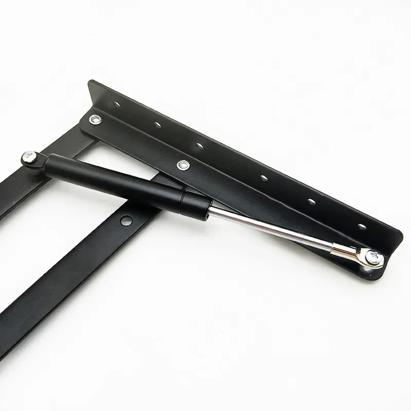 2Pcs Heavy Duty Steel Practical Lift Up Coffee Table Mechanism Hardware Top Lifting Frame Furniture Desk Folding Hydraulic Hinge