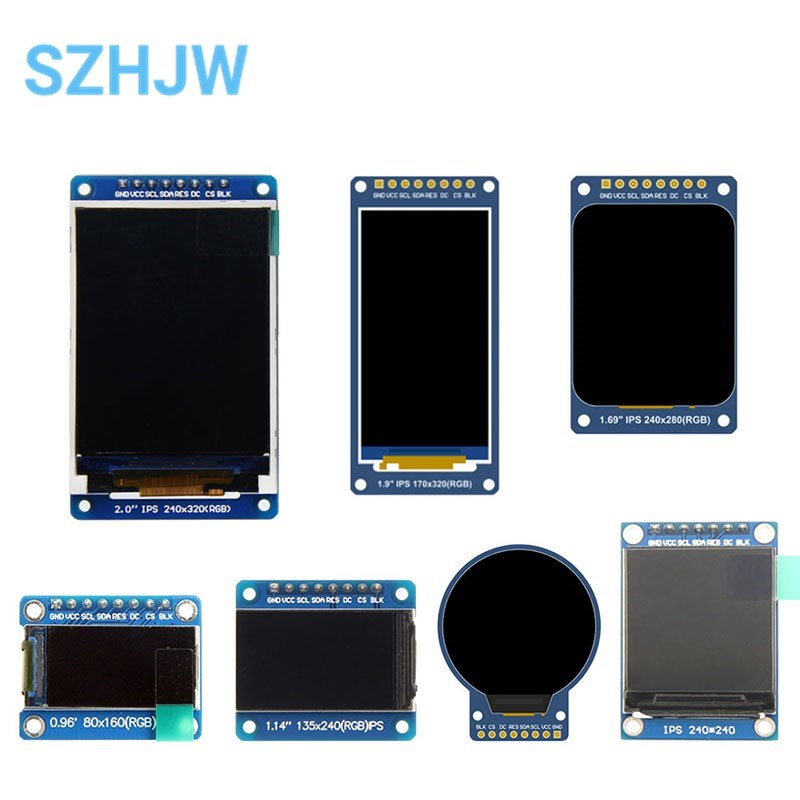 0.96/1.14/1.28/1.3/1.54/1.69/1.9/2.0 Inch IPS TFT LCD OLED module Hiển Thị Cho Ardunio Raspberry Pi Stm