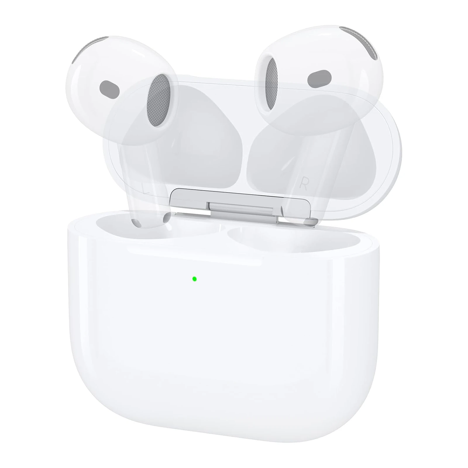 Charging Case For AirPods 4 - BT Wireless Charger Box W/ Sync Button Headphone Replacement Accessories, USB-C Port, No Earbuds