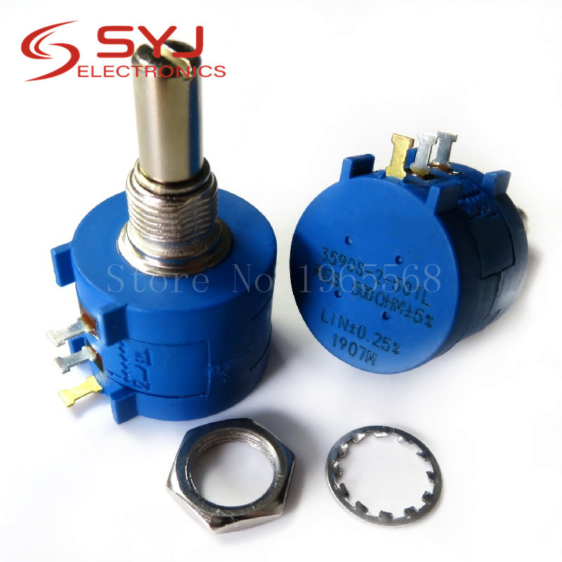 3590S 1K 2K 5K 10K 20K 50K 100K 500R 100R 200R ohm potenciómetro de precisión resistencia ajustable 3590 102 103 502 103 203 503 104