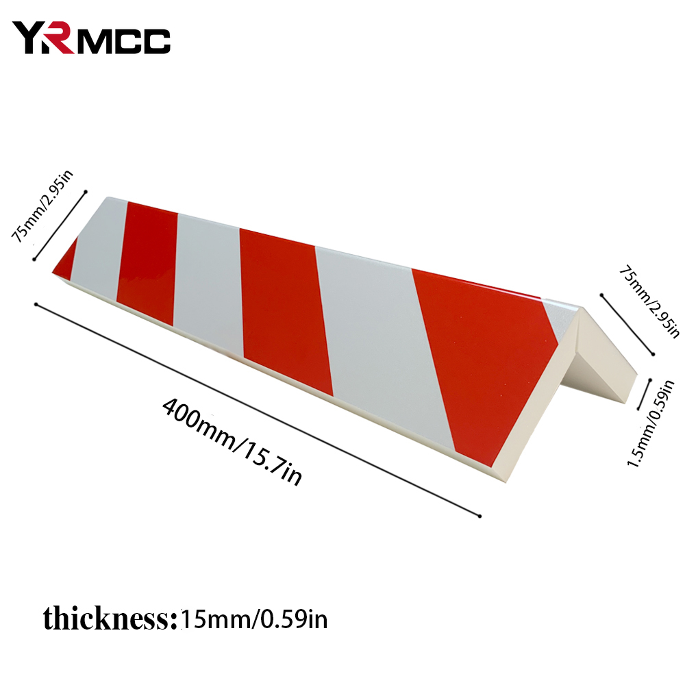 4PCS Garage Wall Protector Door Bumper Foam Car Stickers Parking Protector Exterior Anti-collision Adhesive Scratch Warning Sign