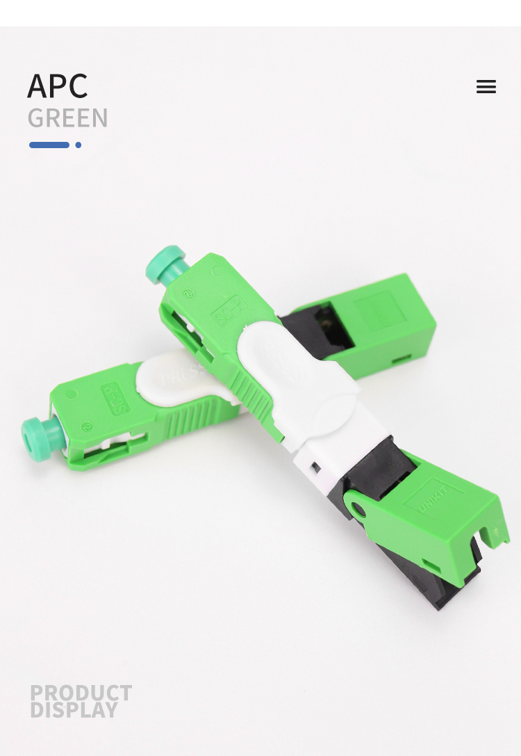 FTTH UNIKIT — одномодовый оптоволоконный быстрый разъем, быстродействующий оптический разъем SM, ESC250D, SC, APC, UPC