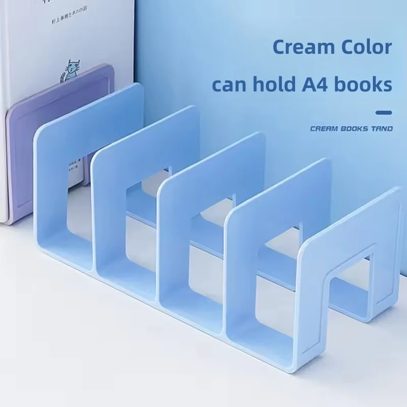 Multi-function Book Magazine Bookshelf Storage Bookends Stand Desk Organizer Holder for Books CD Files School Office Supplies