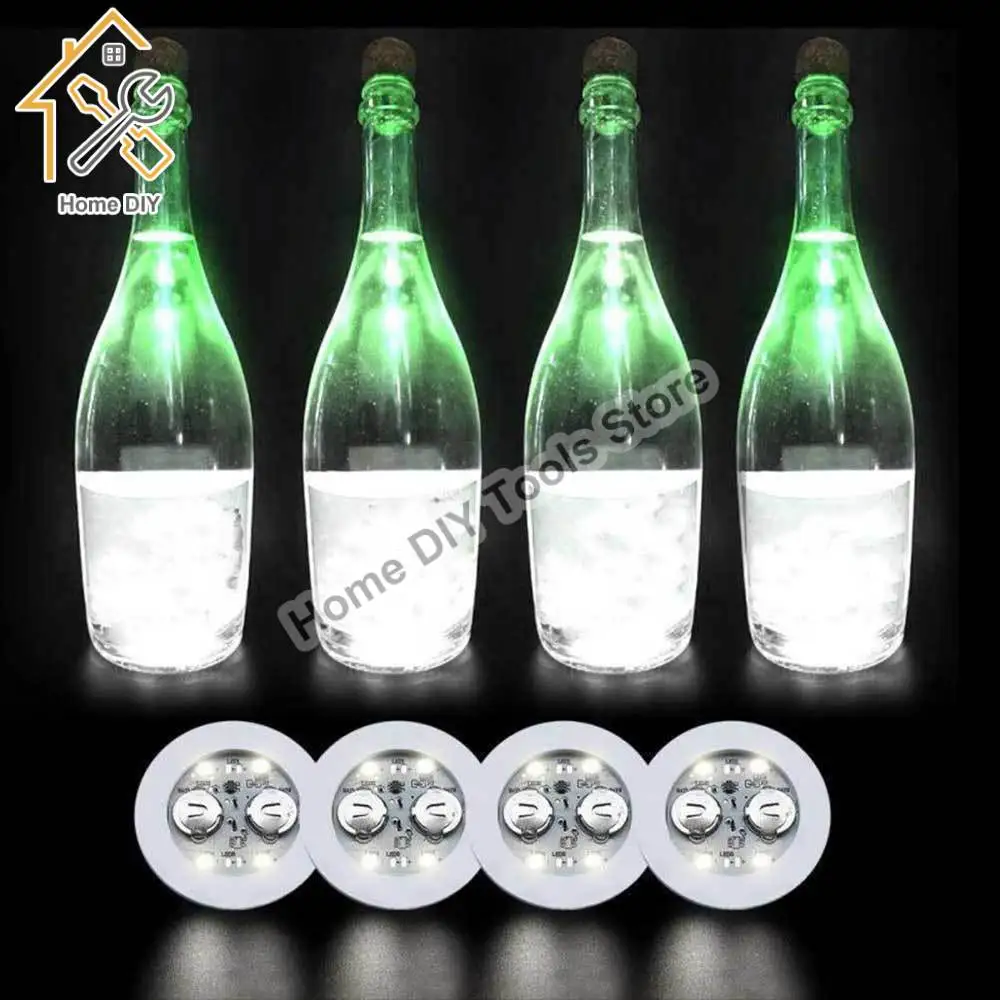 Miếng dán lót Cốc Led miếng lót cốc đồ uống phát sáng Miếng dán lót ly rượu vang miếng dán miếng dán cốc đèn không khí quán bar