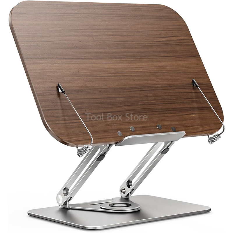 Reading Stand Adjustable Desktop Book Stand for Reading Tablet Books Holder Cookbook Bracket Desk School Office Furniture