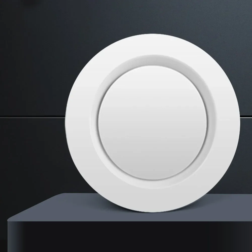 Rejilla de válvula de extracción de ventilación de aire redonda, capó de escape ABS, rejilla de válvula de extracción de ventilación, cubierta de ventilación, 75-200mm, 1 ud.