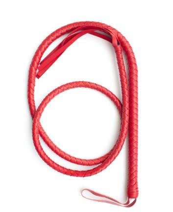 Neue schwarze Pferdepeitsche, rot, rosa