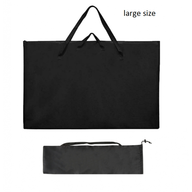 2Large Drawing Board Bag Set，Foldable Art Bag for Engineering and Architecture Drawing Boards, Half-fold Shoulder Bag
