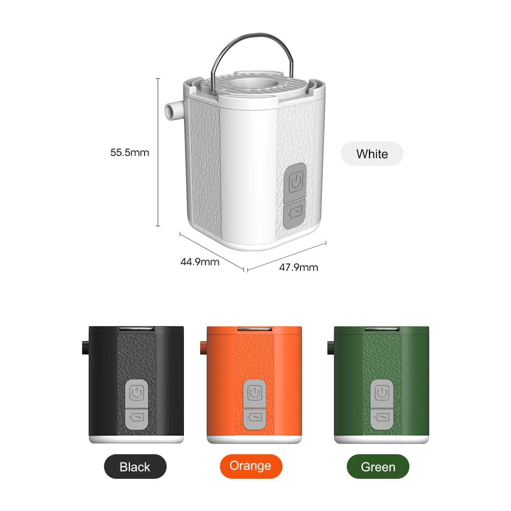 Aerogogo GIGA PUMP TINY: 3-in-1 Mini Pump Portable Inflator for Camping Sleeping Pad Mattress Lightweight for Easy Use