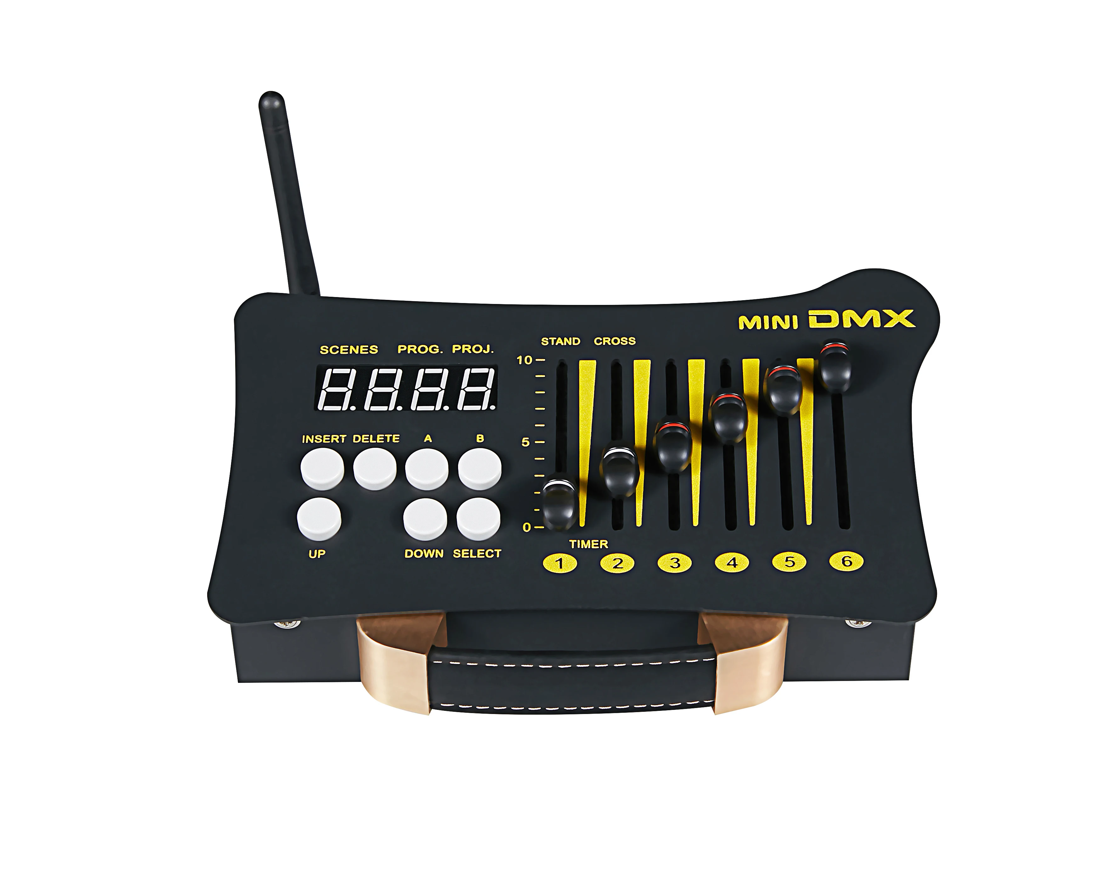 MINI DMX controlador para palco, 54 canais DMX, Console Dimmer, luminárias LED, DJ, KTV, bar festa, venda quente