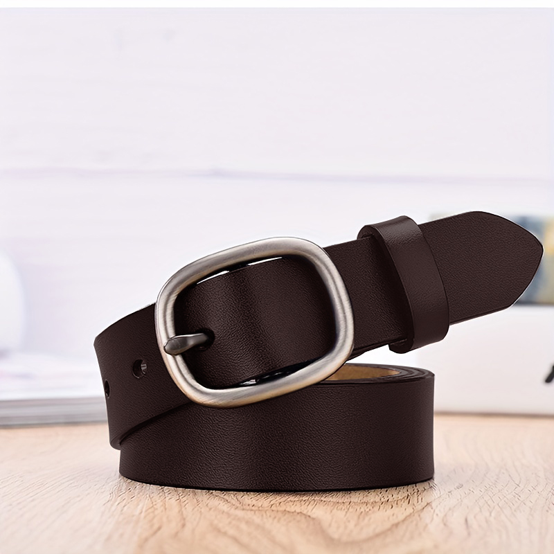 Retro Art Fine Belt Women's Genuine Leather Needle Buckle Soft Small Belt Casual Simple Versatile Decorative Belt New Trend