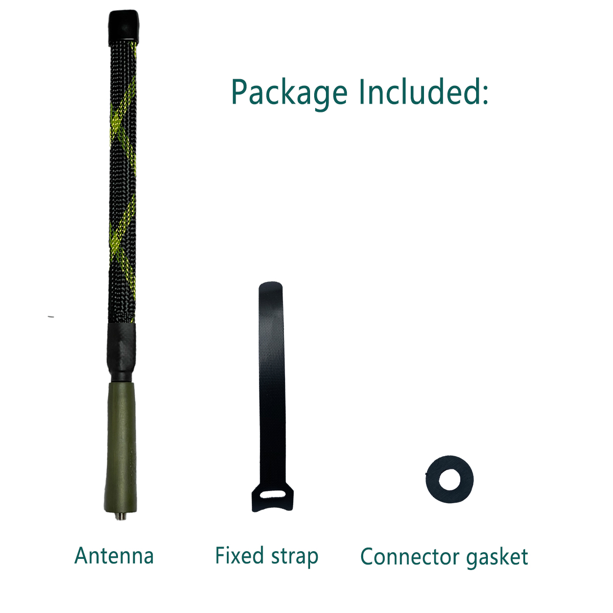 Antena tática de banda completa radtel 136-520mhz para amador RT-490 RT-470L RT-470 RT-900 RT-890 RT-860 RT-780 RT-470X RT-4D RT-760