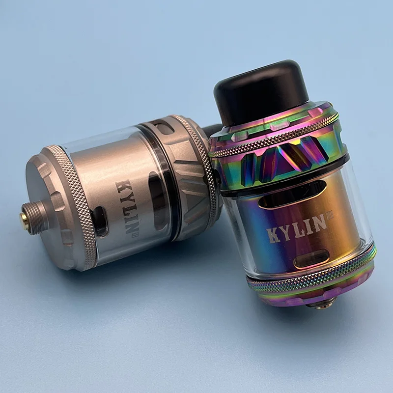 Kylin V3 RTA Tank 4ML 6ML Atomizador vape rta tankSupport Vaporizador de cigarrillo electrónico de bobina simple y doble