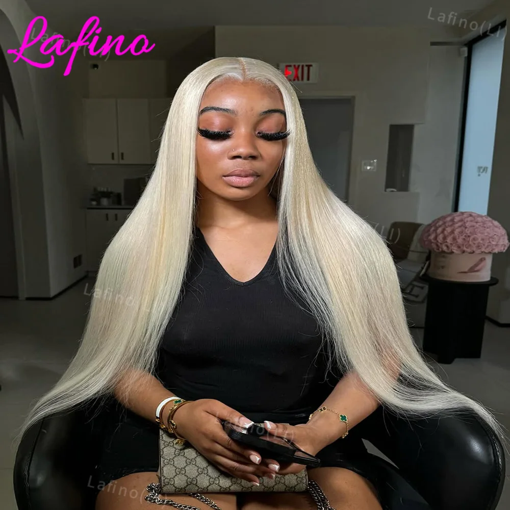 613 Blonde Colored Straight 13x4 13x6 Hd Lace Frontal Human Hair Wigs 30 Inch Brazilian Transparent Lace Front Wigs For Women