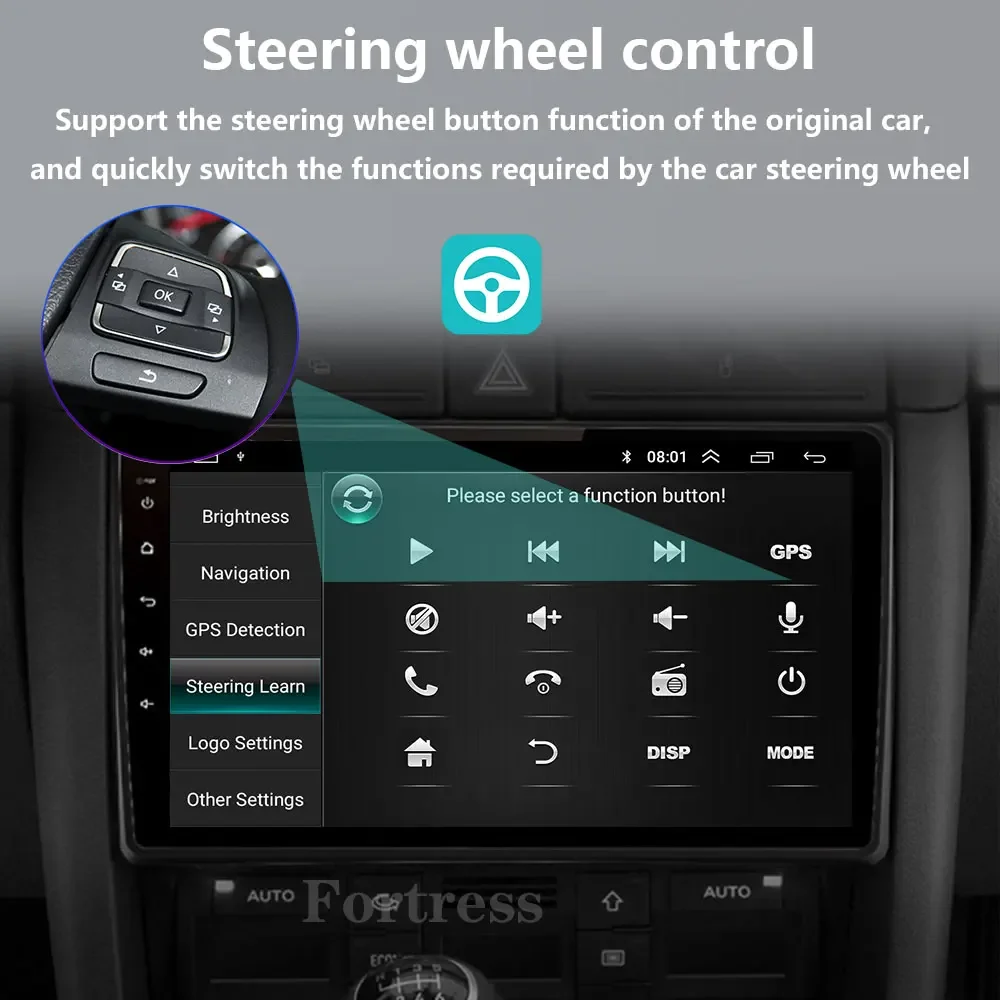 Android 16 Carplay Android Auto 2K экран Автомобильный радиоприемник Мультимедийный плеер для Audi A4 2 3 B6 B7 S4 RS4 2000-2009 Автомагнитола Стерео