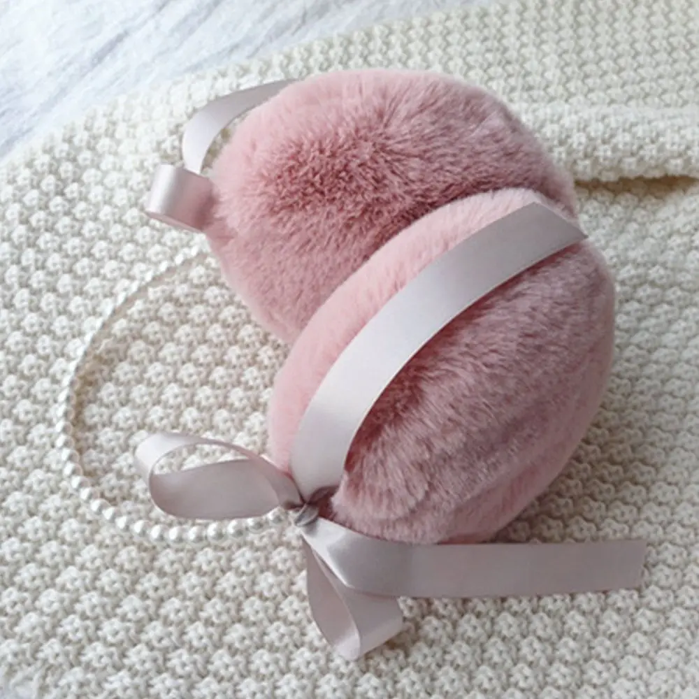Cache-oreilles en fourrure en peluche pour femmes et hommes, cache-oreilles doux, bande de sauna moelleuse, cache-oreilles confortables, mignon, hiver