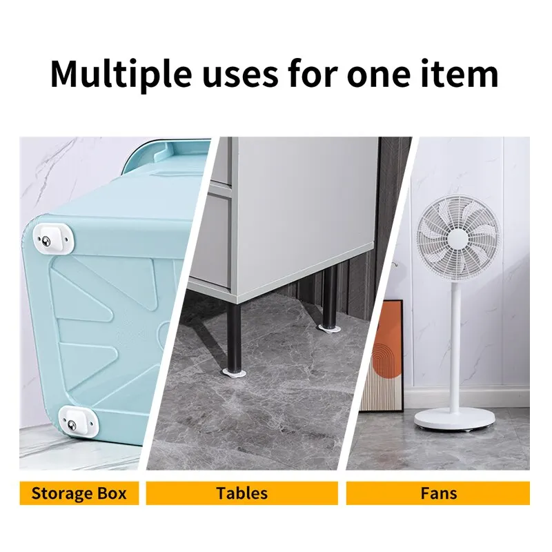 Selbst klebe rolle mini schwenk räder edelstahl universal 360 grad drehscheibe für möbel aufbewahrung box