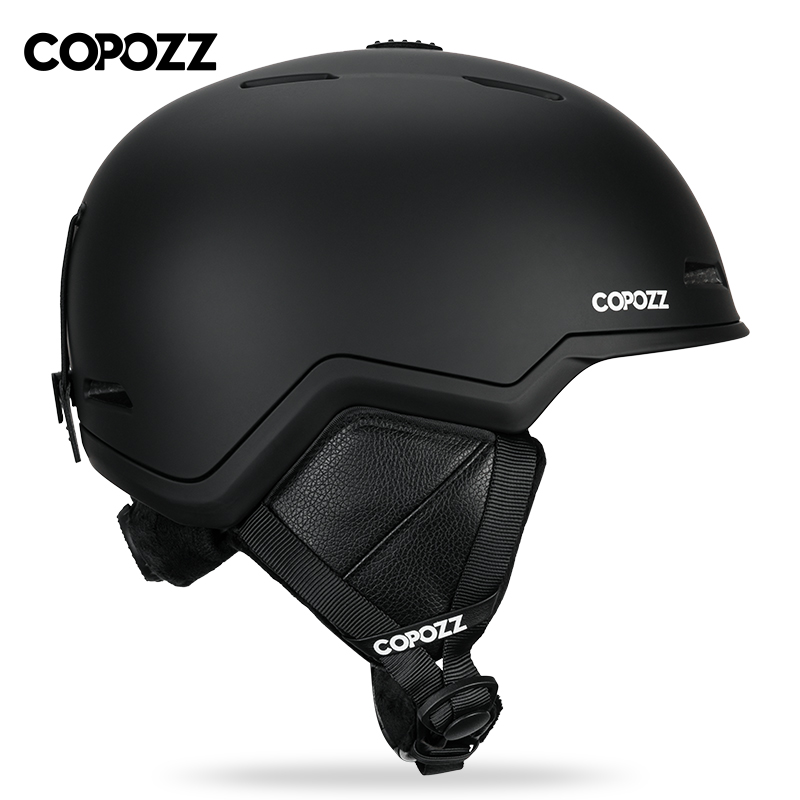 COPOZZ Skihelm Half bedekte anti-impact skihelm voor volwassen mannen vrouwen ski-skateboard snowboard veiligheidshelm vrouwelijk mannelijk