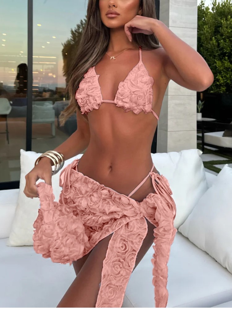 Bikini Body Bademode Frauen Mit Rock Badeanzug Sommer Neue Rüschen Splice Print Beachwear Urlaub Bikini Cover Ups Outfits