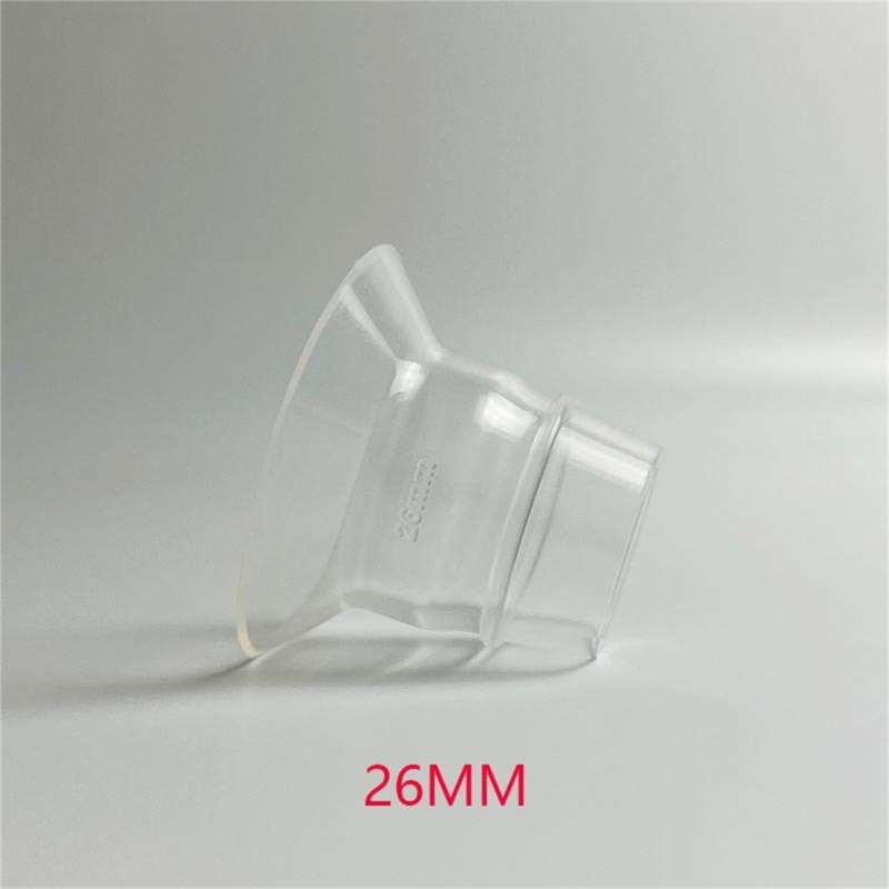 Silikon-Flanscheinsätze für Milchpumpen, elektrische Milchpumpen, Schild, Nippeltunnel, schmaler Anschluss, Fütterung