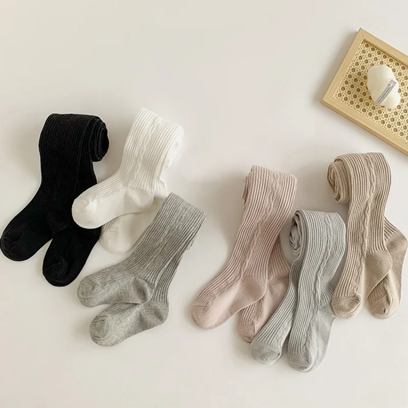 Mallas de princesa para niñas, pantimedias ajustadas de algodón suave para niñas, mallas de moda para primavera y otoño de 2 a 8 años, novedad