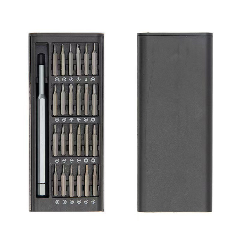 25/63 in 1 magnetisches Präzisions-Schraubendreher-Set, professionelle Reparaturwerkzeuge für Telefon, PC, Elektronik, Computer mit Torx-Sechskant-Bits