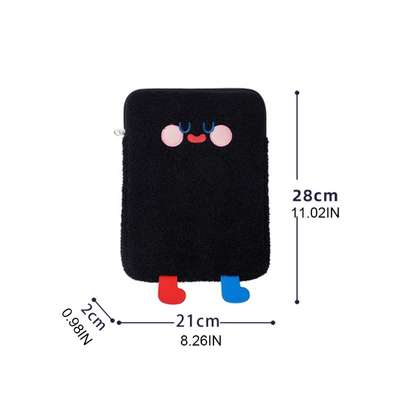 E74B Cute Cartoon Laptop Tablet Inner for Case Bag for Tablet Laptop Sleeve Pouch
