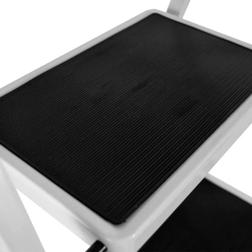 Home Vida B00QTJ9D4A.VC.UK Vida Designs-Scala a 4 gradini, in acciaio resistente, pieghevole, portatile, con tappetino antiscivolo, 4 Step Ladder