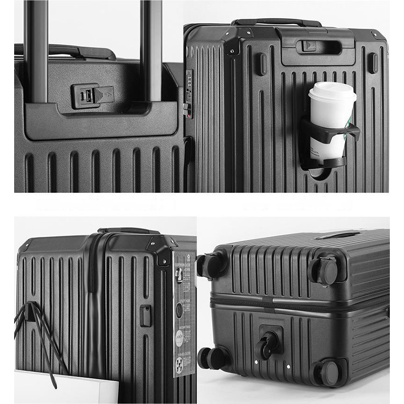 22/24/26/28/30/32/34 インチ耐久性のある荷物セットスピナーホイールスーツケース TSA ロック USB 充電女性男性キャビン旅行トロリーケース