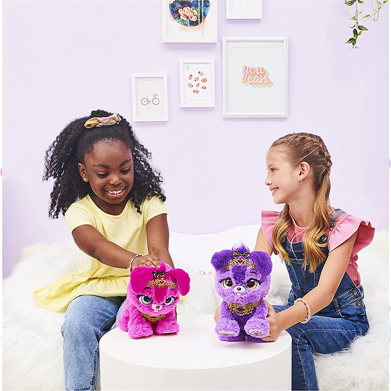 Presente Animais Mazie Rainbow Plush Enelectronic Interactive Pets Brinquedos Mais de 100 Vocalizações e Movimentos Presentes de Aniversário para Menina