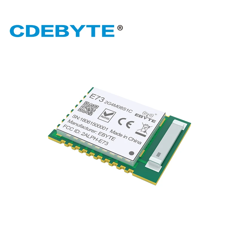 Nrf52840 ble 5,0 Modul 2,4 GHz 8dbm Mikro größe Langstrecken 120m drahtloses Bluetooth-Transceiver-Modul cdebyte E73-2G4M08S1C iot