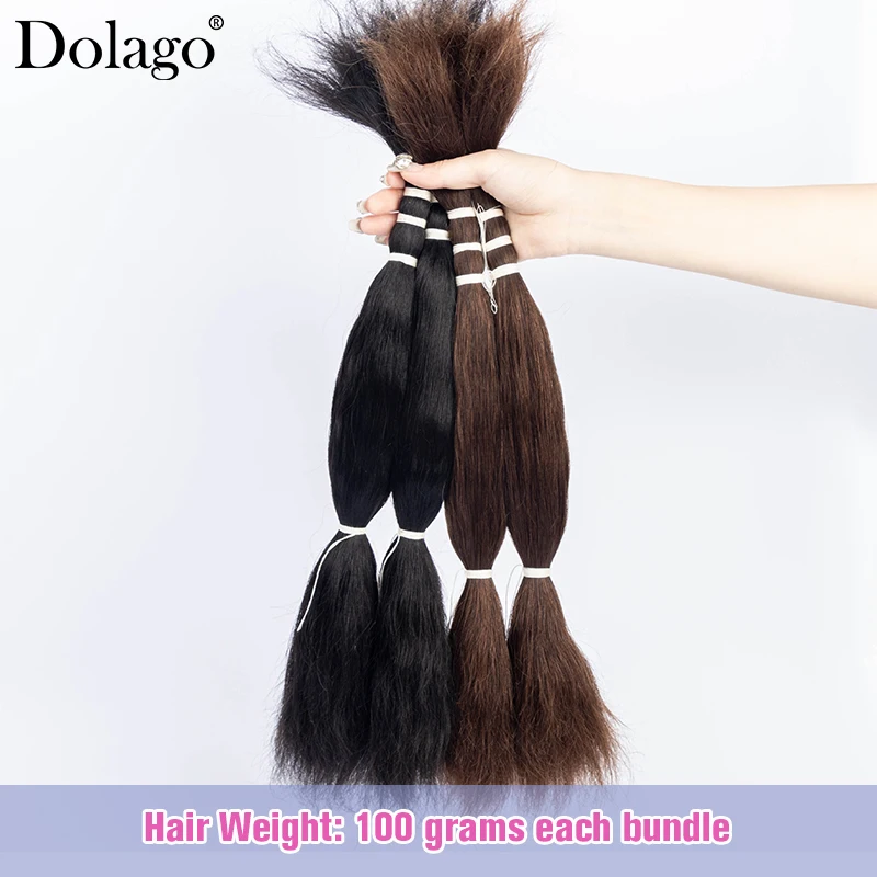 Pacotes De Trança De Cabelo Humano, Extensões De Cabelo, Bulk Bundles para Trançar Caixa, Molhado e Ondulado, Microclocks