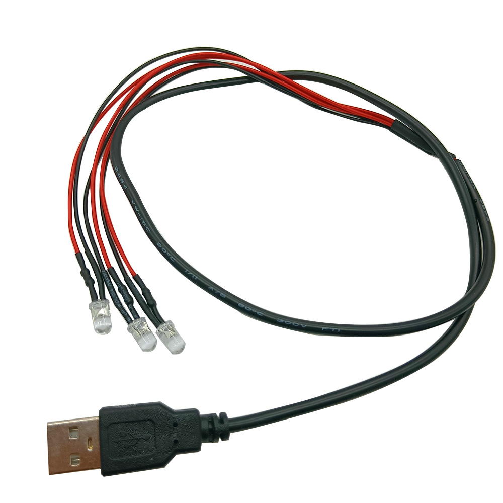USB-Anschluss mit Kabel, Licht, LED-Modell, Lichtgruppe, Atmosphäre, kleines Nachtlicht, manuelle Lichtquelle, Rot, Grün, Blau, Gelb, Weiß