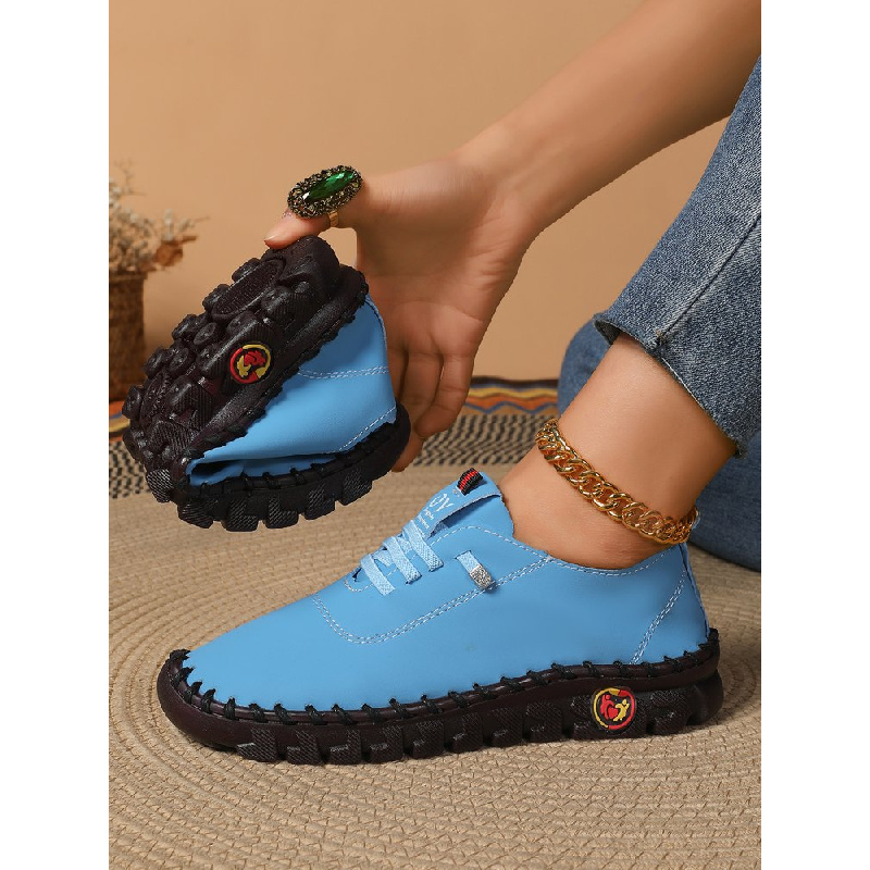 Nuovi mocassini da esterno casual resistenti all'usura, leggeri, morbidi e confortevoli con suola piatta, scarpe sportive e casual da donna slip-on