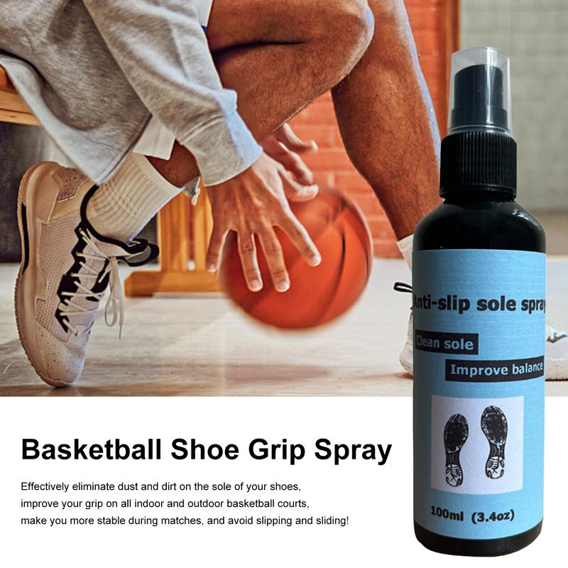 100ml รองเท้า Grip สเปรย์ Anti-SLIP Sole สเปรย์สเปรย์สําหรับรองเท้าบาสเก็ตบอลรองเท้า Protector ปรับปรุง Traction ทําความสะอาด & ฟื้นฟู