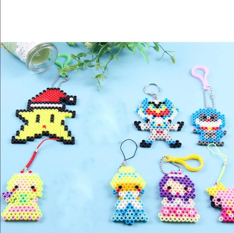 Neue Farben 5MM 500PCs Pixel Puzzle Eisen Perlen für kinder Perler Hama Perlen Diy Hohe Qualität Handgemachtes Geschenk spielzeug Sicherung Perlen