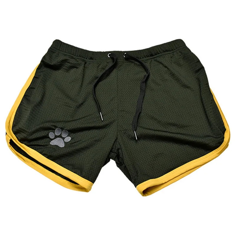 Herren Fitness Fitness Shorts Bodybuilding Laufen Sport Shorts Jogging Workout männlich Sommer atmungsaktive Mesh Shorts Männer Jogging hose