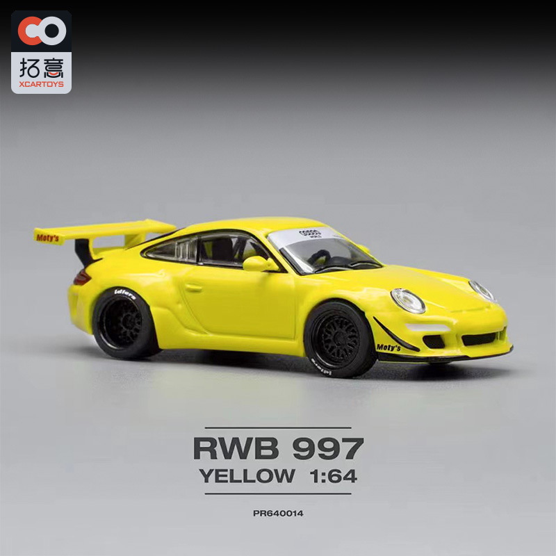 Xcartoys PopRace 1/64 modelo de carro clássico, GTi Mk2, 997, Stagea R34, Singer 964 Diecast veículo brinquedo coleção presentes para adultos