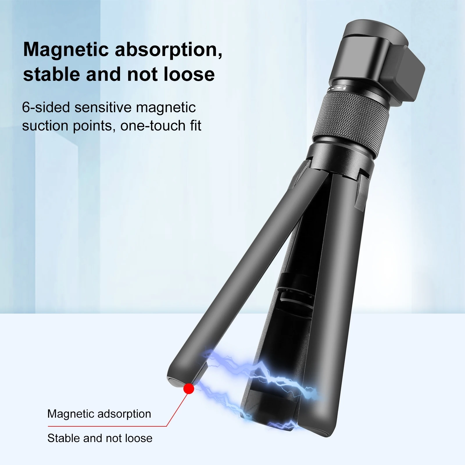 Настольный штатив MaxGo с поворотной ручкой для Insta360 X4/X3/X2/DJI/GoPro 13, аксессуары для камеры с винтовой подставкой для штатива 1/4