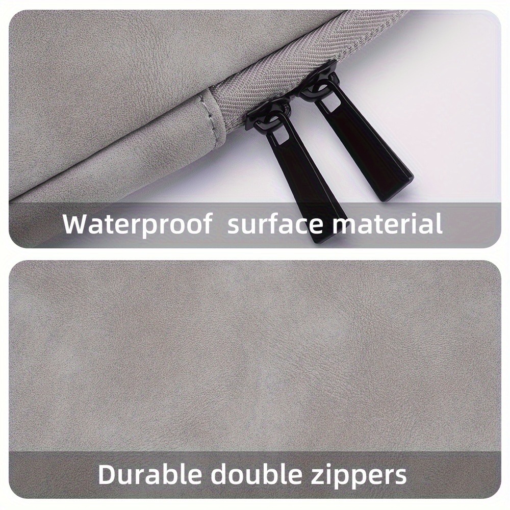 11 13 14 15 インチのラップトップ PU レザー保護タブレットバッグコンピュータポーチケース収納袋スリムラップトップスリーブ Macbook に最適