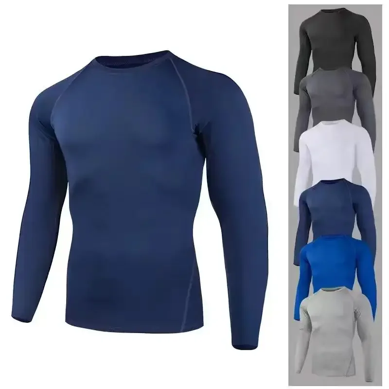 เสื้อยืดแขนยาวสำหรับวิ่งแบบใหม่ ผ้าเนื้อนุ่ม สวมใส่สบายสำหรับการออกกำลังกาย