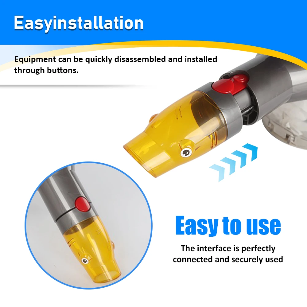 หัวดูดสูญญากาศสําหรับ Dyson V7 V8 V10 V11 V15 SV10 SV12 SV14 เครื่องดูดฝุ่นใช้สําหรับดูดอากาศจากสูญญากาศกระเป๋า