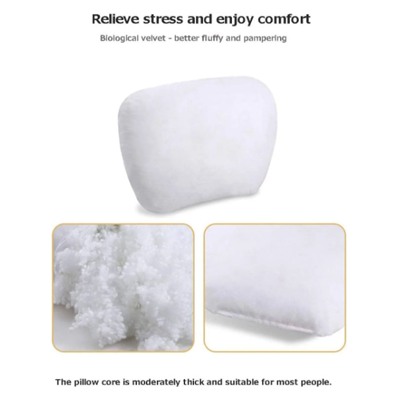 Car Headrest Neck Pillow Suede Car Pillow Waist Rest Four Seasons General Motors Interior Cushion