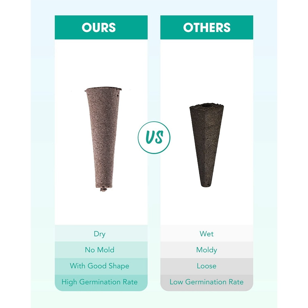 水耕栽培システム用の交換用スポンジ,50ユニット