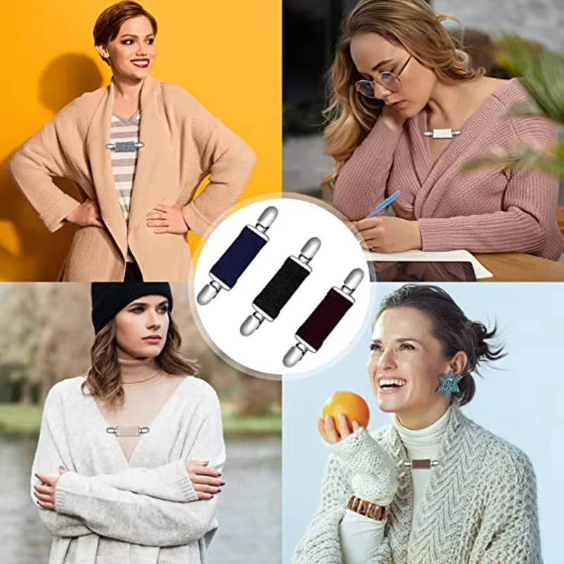 เสื้อผ้าเข็มขัดExtenderสําหรับผู้หญิงMultifunction Clip Fit Cinchคลิปกระชับเสื้อคลิปผ้าคลุมไหล่คลิปคลิปคอ