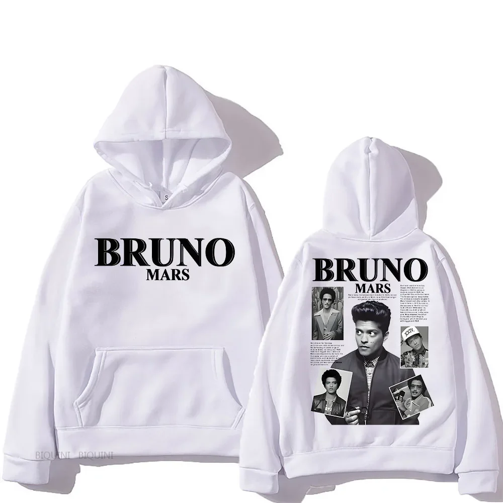 Bruno marte com capuz streetwear feminino goth y2k roupas moletom de lã para outono/inverno hip hop roupas sudaderas retro com capuz