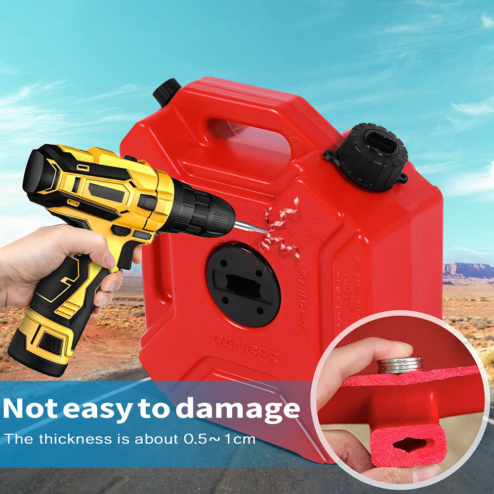 3/5L Mororcycle アクセサリー燃料タンクガソリン缶バレル缶ガススペアコンテナ帯電防止ジェリー缶燃料タンク Mororcycle 缶