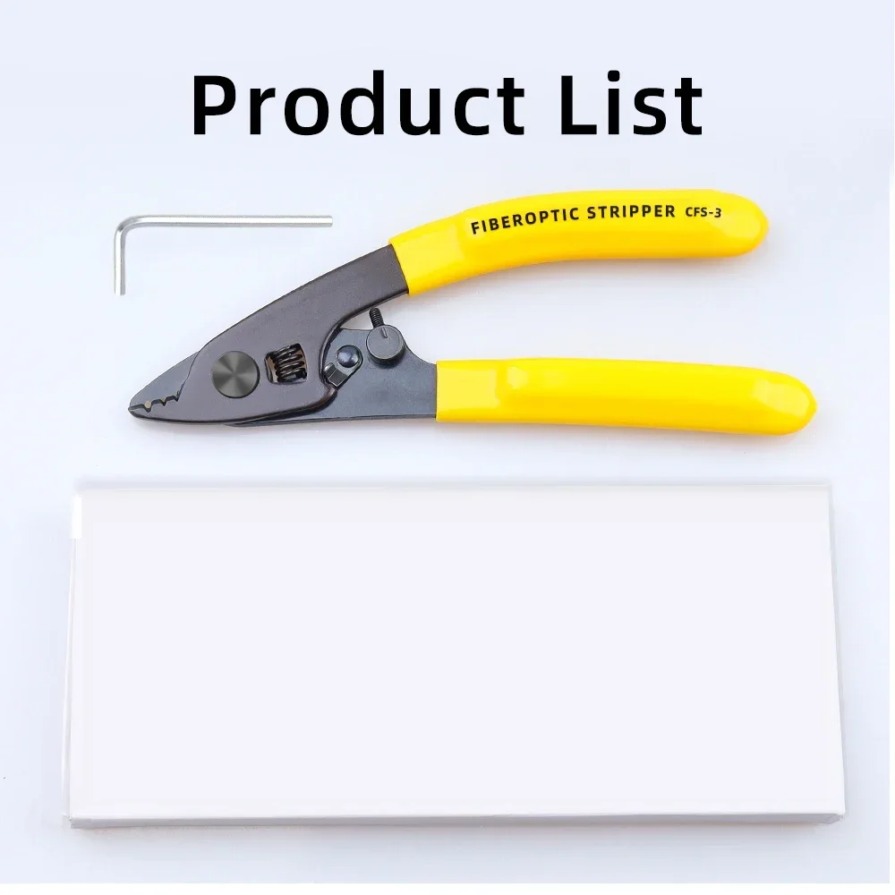 ZoeRax CFS-3 Series Three Hole Precision Fiber Stripper Pliers Efficient Fiber Stripping Tool for FTTH Maintenance Pliers